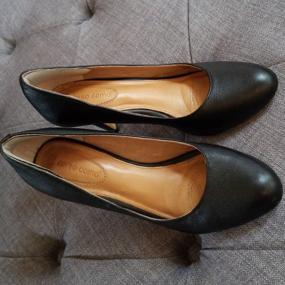Corson Como black Del pump